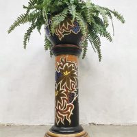 vintage plantenstandaard art deco stijl plant stand