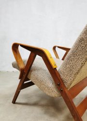 vintage lounge fauteuil Tatra Nabytok Czech design lounge fauteuil