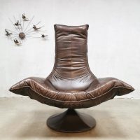 Vintage 'Wammes' lounge chair fauteuil Gerard van den Berg Montis