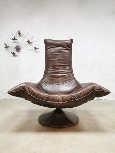 Vintage 'Wammes' lounge chair fauteuil Gerard van den Berg Montis