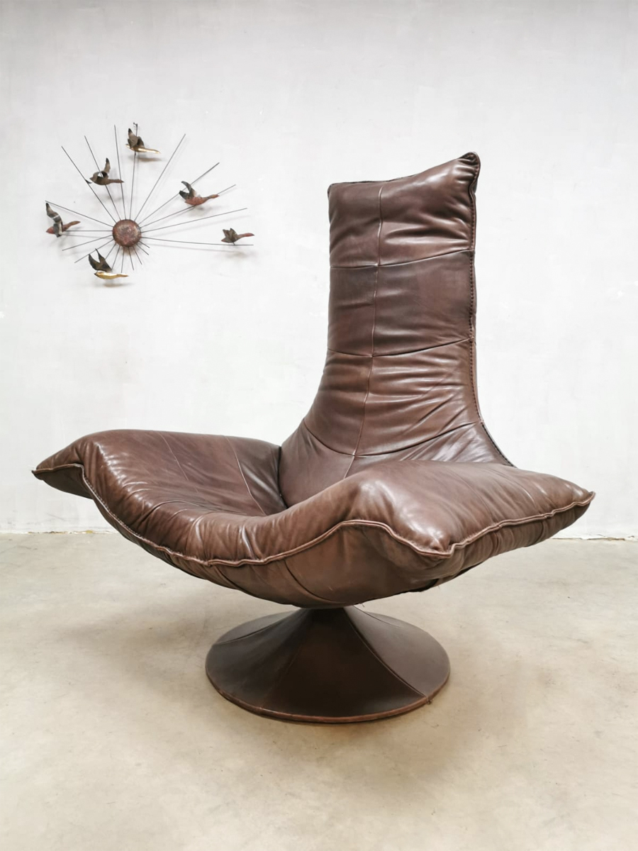 herfst Festival in de tussentijd Vintage 'Wammes' lounge chair fauteuil Gerard van den Berg Montis |  Bestwelhip