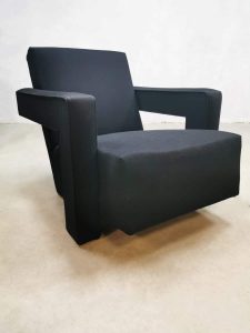 Vintage Utrecht arm chair lounge fauteuil Cassina Rietveld