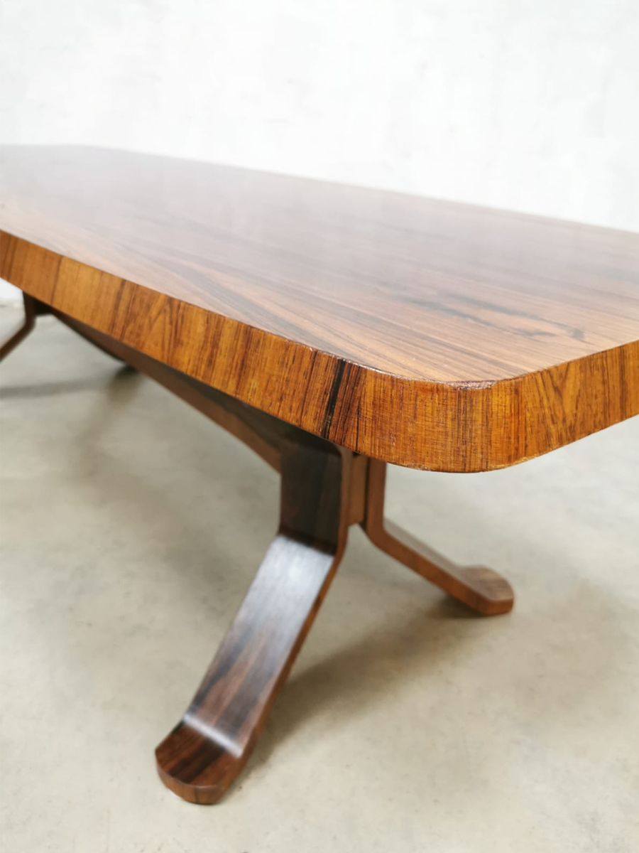 heerser Franje kapperszaak Vintage Danish design coffee table Deense salontafel | Bestwelhip