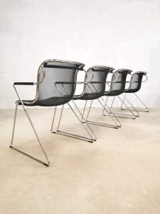 Castelli Penelope chairs Charles Pollock Italian design stoelen