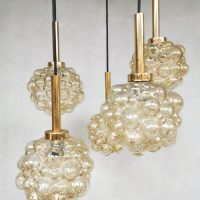 Vintage design pendant lamp hanglamp Helena Tynell Glashutte Limburg
