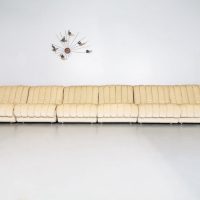 Modulaire elementen modular sofa bank vintage lounge De Sede style