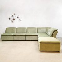 modulaire sofa bank seating group mint green velvet