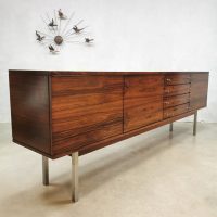 Vintage sideboard cabinet Danish design dressoir rose wood