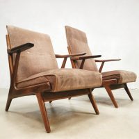 Lounge set Danish design vintage armchair fauteuil sofa bank stoel deens