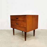 scandinavian chest of drawers teak wood sixties Dansih design