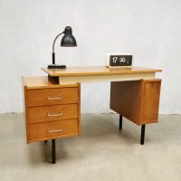 Dutch desk bureau sixties vintage jaren 60 midcentury modern