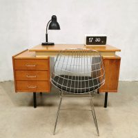 Vintage Dutch design writing desk bureau sixties 'minimalism'