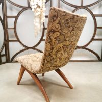 Vintage Dutch design easy chair lounge G. Van Os