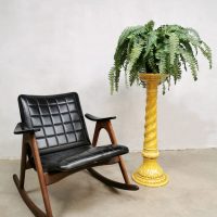 Vintage design rocking chair schommelstoel Webe Louis van Teeffelen