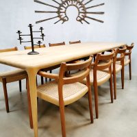 Artisan dining table vintage design Czech Latus eettafel tafel
