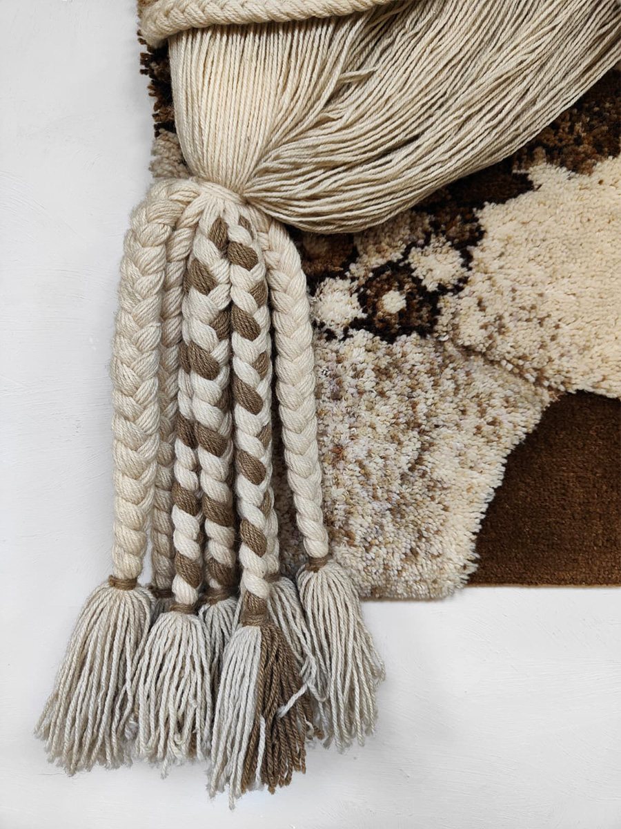 Vintage Dutch design wall tapestry wandkleed Desso studio Vintage Dutch design wall tapestry wandkleed Desso studio