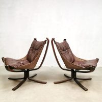 Vintage design Falcon chair lounge fauteuil Sigurd Ressell Vatne Mobler