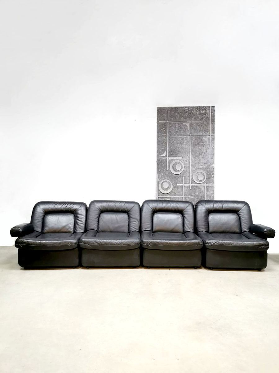 Vintage design modular sofa modulaire bank seventies