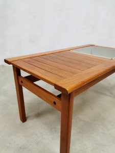 Vintage Danish design sidetable plant table bijzettafel plantentafel