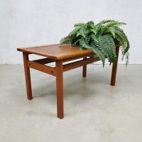 Vintage Danish design sidetable plant table Deense bijzettafel plantentafel