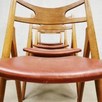 Hans Wegner eetkamerstoelen Danish design dining chairs CH29