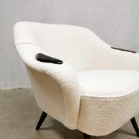 Lounge fauteuil teddy cocktail chair armchair vintage design Danish