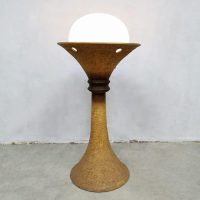 German design seventies vintage floorlamp Doria Leuchten vloerlamp keramisch