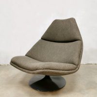 Vintage design swivel chair draaifauteuil Artifort Geoffrey Harcourt F588