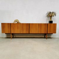 Midcentury vintage Danish design sideboard Deens dressoir 'minimalism' XXL
