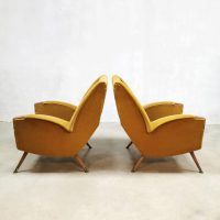 Unique vintage Scandinavian design armchair easy chair lounge fauteuil sixties