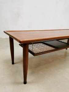 vintage webbing coffee table design salontafel koffie tafel deens scandinavisch