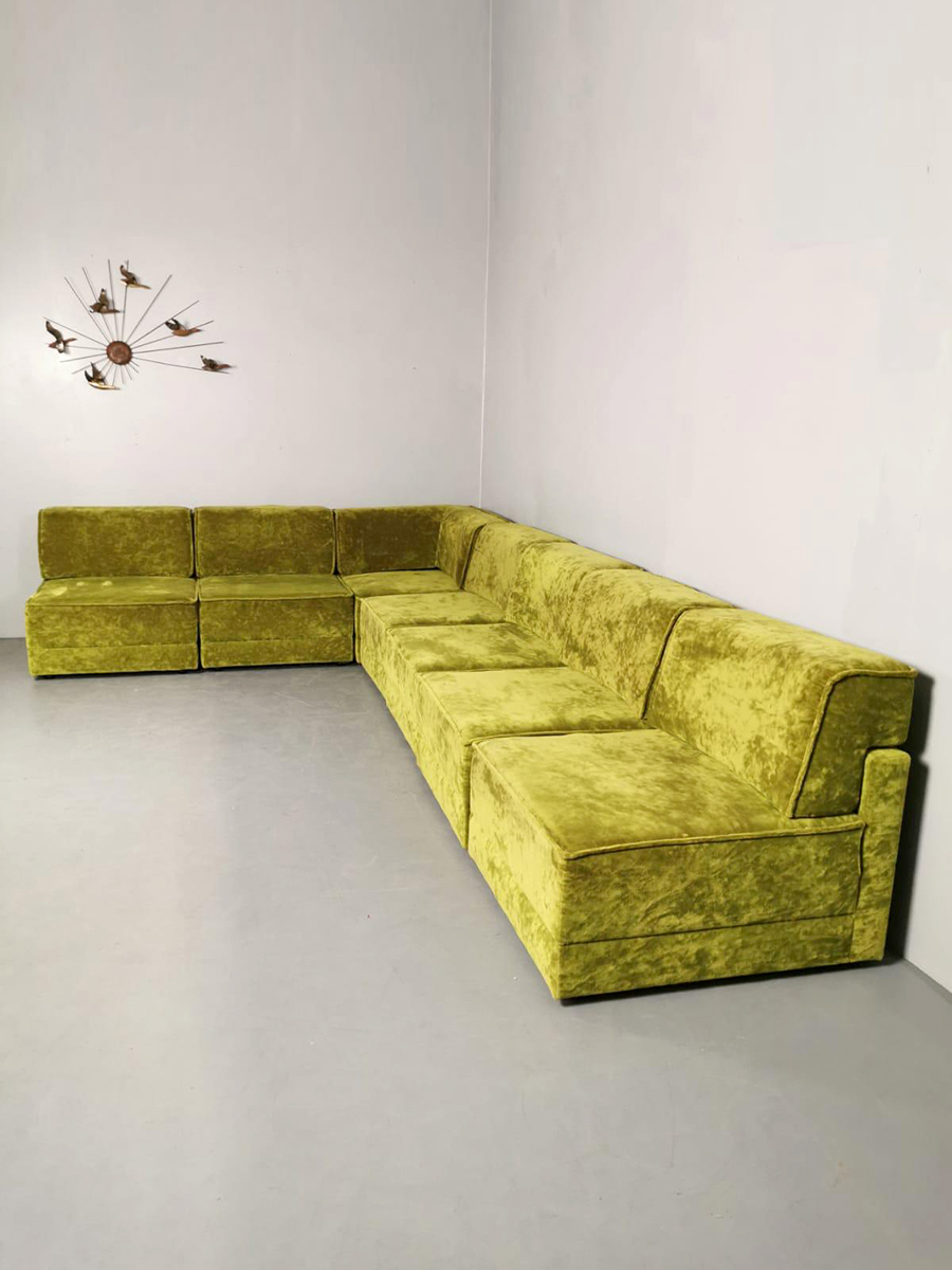 Vintage design modular sofa elementen bank 'Boho spirits'