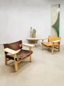 vintage midcentury chair Borge Mogensen Spanish chair