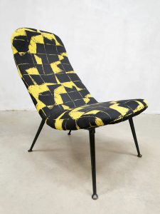 Fifties vintage Dutch Theo Ruth design lounge chair stoel fauteuil model 135 midcentury