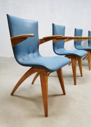 Dutch vintage dinner chairs eetkamerstoelen Culemborg G. van Os