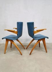 vintage Dutch design Culemborg eetkamerstoel chair