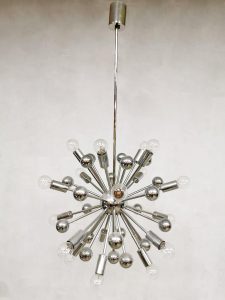 Cosack Leuchten vintage kroonluchter jaren 70 space age design seventies chandelier pendant lamp Sputnik