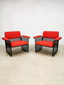 Vintage Italian design lounge set armchairs coffeetable fauteuils stoelen salontafel Talin Spa Vicenza