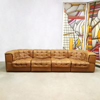 Vintage modular patchwork sofa modulaire bank De Sede DS-11