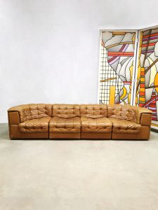 Vintage modular patchwork sofa modulaire bank De Sede DS-11