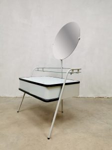 Vintage Dutch Auping dressing vanity table dresser kaptafel 'minimalism'