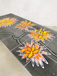 tile coffee table france design mosaic salontafel