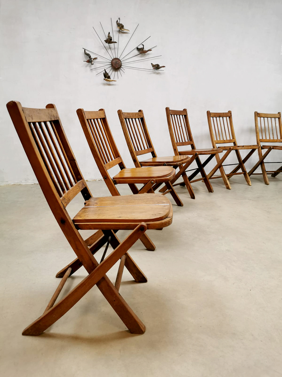 Tussendoortje Mentaliteit leeftijd Antique Asian folding garden chairs klapstoelen tuinstoelen | Bestwelhip