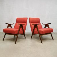 vintage dutch design Webe Louis van Teeffelen easy chairs