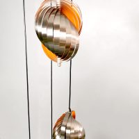 midcentury design Henri Mathieu twirling hanglamp