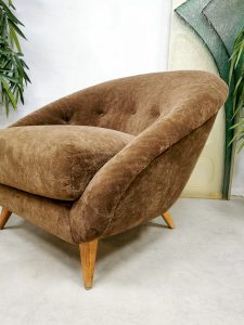 Vintage Dutch design chair Teddy lounge fauteuil