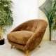 Vintage Dutch design easy chair lounge fauteuil 'Teddy'