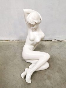 ceramic beeld sculpture art deco