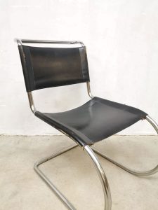 Knoll International fauteuil MR10 Mies van der Rohe vintage design dining chair