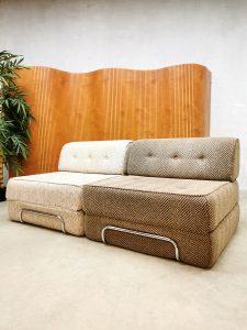 vintage sixties daybed sofa fauetuil
